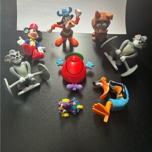 McDonald collectables, vintage toys 8 pcs